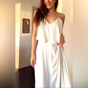 Off White maxi dress